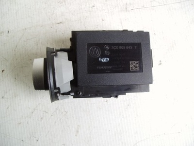 Замок запалювання ключ volkswagen оригінальний номер 3c0905843t фото №1