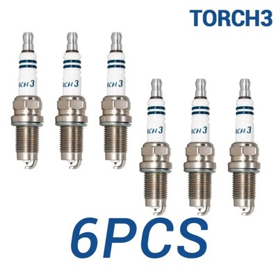 2-8PCS SPARK PLUGS TORCH3 PLATINUM CANDLES REPLACE FOR PZFR6R FOR AU~27850  
