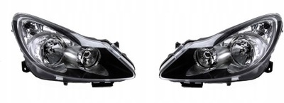 Фара лампа перед opel corsa d 06-11 комплект фото №1