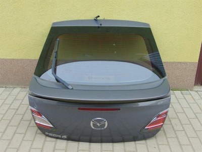 Mazda 6 gh hb 08-12 кришка багажника комплектна демонтаж фото №1
