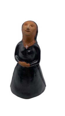 Figurka, zakonnica, Hand Made Ceramic, Hiszpania.