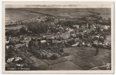 WĘGORZYNO (pow. ŁOBEZ). widok z lotu ptaka