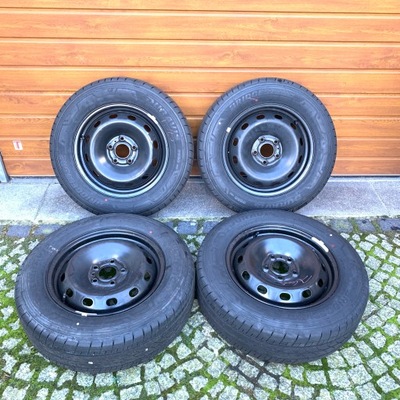 RENAULT TRAFIC 3 LLANTAS ACERO RUEDAS NEUMÁTICOS 205/65/16 205/65R16 BRIDGESTONE  