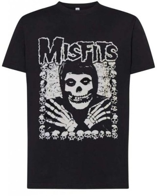 T-SHIRT KOSZULKA MISFITS czachy r. L