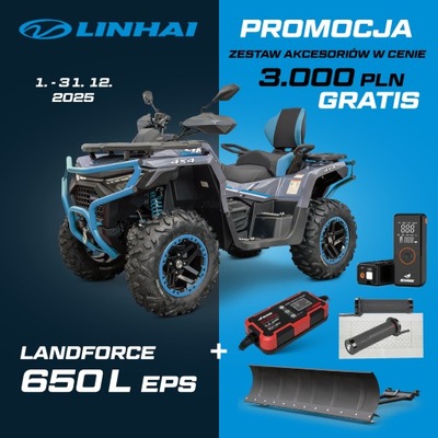 Quad Linhai Landforce 650 PRO EPS 4x4 Raty Leasing CityRiderGliwice