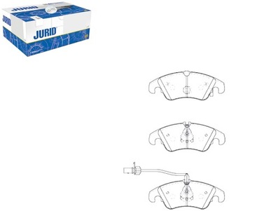 Jurid 573247jc набір гальмівних колодок гальмівних, гальма дискові фото №1