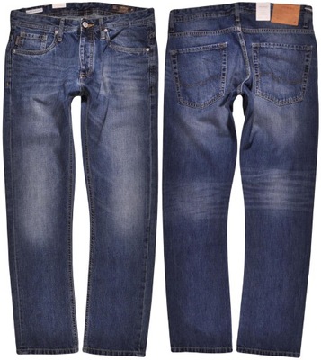 JACK AND JONES spodnie jeans CLARK _ W36 L32