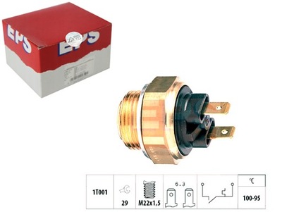 Выключатель вентилятора радиатора opel eps фото №1