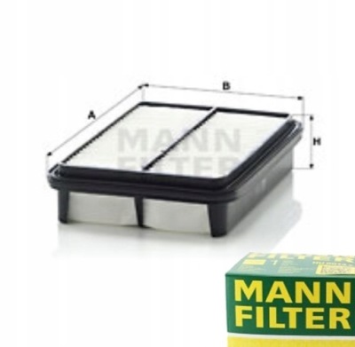 Фильтр воздуха mann-filter do toyota previa i 2.4 фото №1