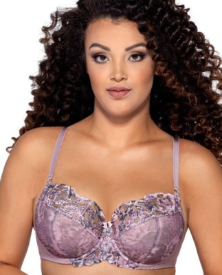 AVA 1985 biustonosz SEMI-SOFT wrzos # 90E