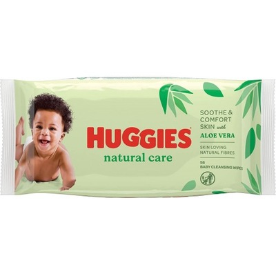 HUGGIES PURE Chusteczki Nawilżane 56 sztuk