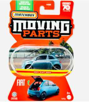 MATCHBOX Moving Parts - 2021 Fiat 500E