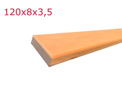 deska ławkowa olchowa 3,5x8x120cm