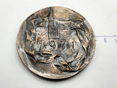 MEDAL ZAŁOŻENIE GMINY POLSKIEJ GDAŃSK 1921 NR 973