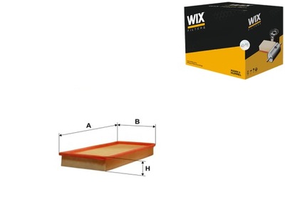 Wix filters фильтр воздуха mitsubishi carisma 1.8 фото №1