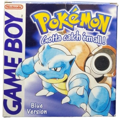 Gra Pokemon Blue Version Nintendo Game Boy Classic