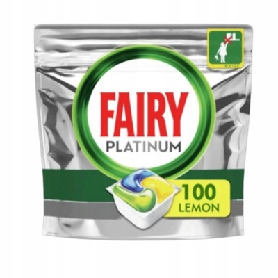 Fairy Platinum Kapsułki do zmywarki Lemon 100 szt