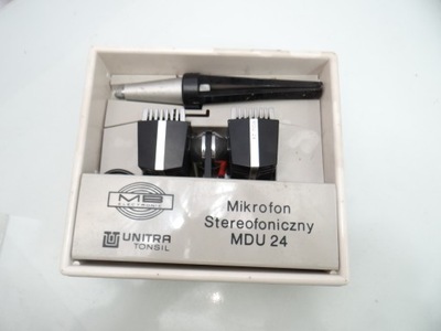 Mikrofon stereofoniczny Unitra Tonsil MB 220 / MDU 24