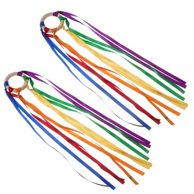 RAINBOW RIBBON HAND KITE DZIECIĘCE TAŚMY NA NADGARSTKU DZIEWCZYNY