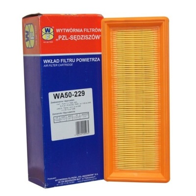 PZL FILTERS WA50229 FILTRO AIRE  