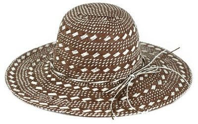 SALE-% naturalny kapelusz NA LATO letni cz15167-2
