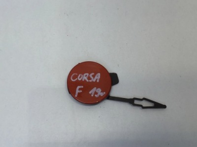 Opel corsa f заглушка фаркоп бампер задняя 9829776480 фото №1