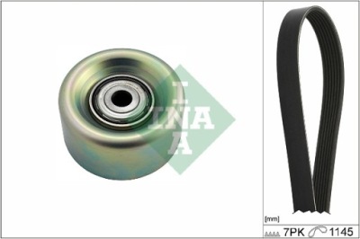 Schaeffler ina 529 0272 10 набір ремінь клиновий багаторучейковий фото №1