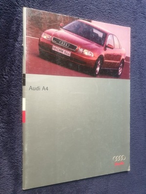 ----> Prospekt Audi A4 - 07/1995 ! ! ! 