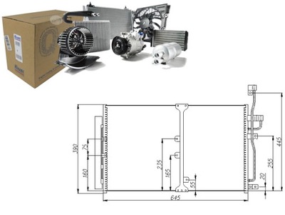 NISSENS CONDENSADOR DE ACONDICIONADOR CHEVROLET CAPTIVA 2  