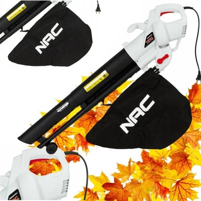 DMUCHAWA ELEKTRYCZNA ODKURZACZ DO LIŚCI ROZDRABNIA