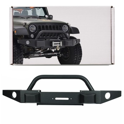 Jeep wrangler jk бампер передній paramount premium фото №1