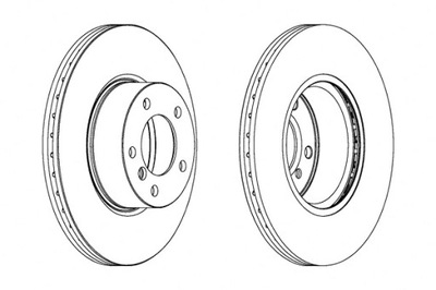 FERODO ДИСКИ ТОРМОЗНЫЕ ТОРМОЗНЫЕ 2 ШТУКИ. ПЕРЕД BMW 1 F20 1 F21 2 F22 F87 2 F23 3