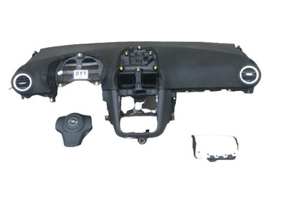 Приборная панель консоль подушка opel corsa d фото №1