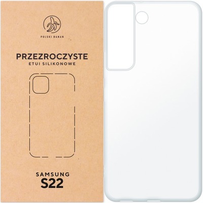 Etui silikonowe Przezroczyste do Samsung Galaxy S22