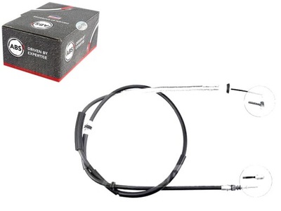 CABLE FRENOS DE MANO LANCIA DELTA 08- LT A.B.S.  