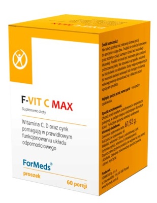 ForMeds F-VIT C MAX 60 porcji WITAMINA C ODPORNOŚĆ