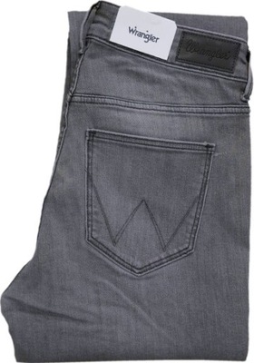 WRANGLER STRAIGHT spodnie jeansowe proste W28 L32