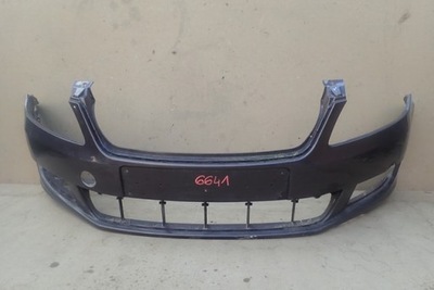 Бампер перед передний skoda fabia ii roomster lift фото №1