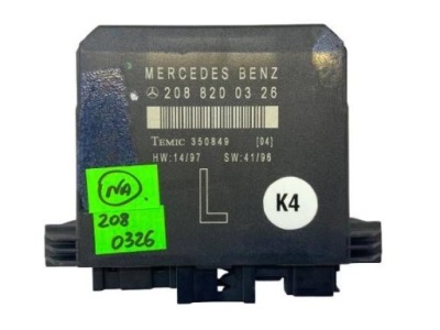Mercedes модуль блок керування комфорту двері a2088200326 2088200326 фото №1