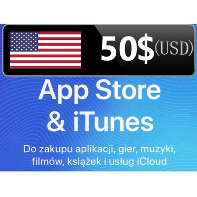 iTunes 50 $ / USD App Store , USA Apple, iPhone