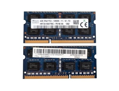 HYNIX 4GB SODIMM PC3 -12800S HMT351S6EFR8C-PB