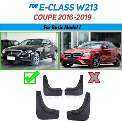 AUTO MUDFLAP PARA MERCEDES GASOLINA CLASE E E CLASE W213 2016 17 18 2019  