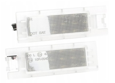 Підсвітка номерного знака led hyundai ix35 2010-2013 фото №1