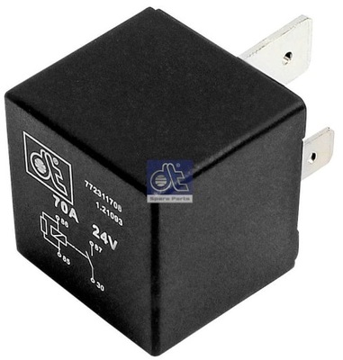 Реле 24v 70a резистор 4pin scania 4 r фото №1