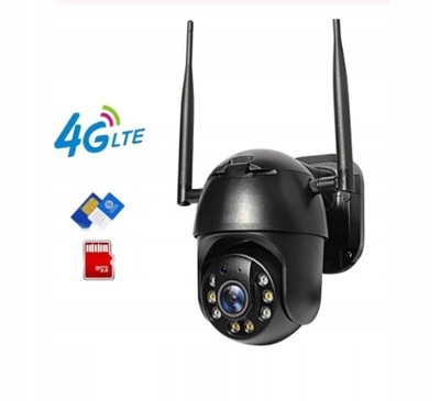 KAMERA NA KARTE SIM 3G 4G GSM LTE OBROTOWA MONITORING