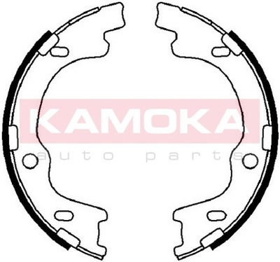 КОЛОДКИ ТОРМОЗНЫЕ KAMOKA JQ212036