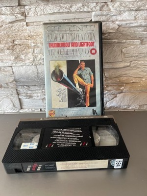 KASETA VHS AG- Piorun i Lekka Stopa - Eastwood