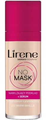 Lirene No Mask 410 Warm Vanilla podkład do twarzy 30 ml właściwości nawilżające