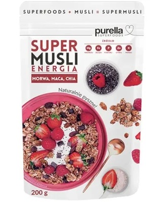 Purella Superfoods SuperMusli Energia 200 g