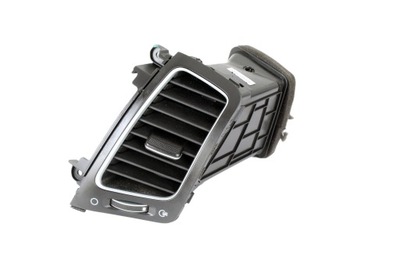 Середня права решітка обдув kia sorento ii хром фото №1